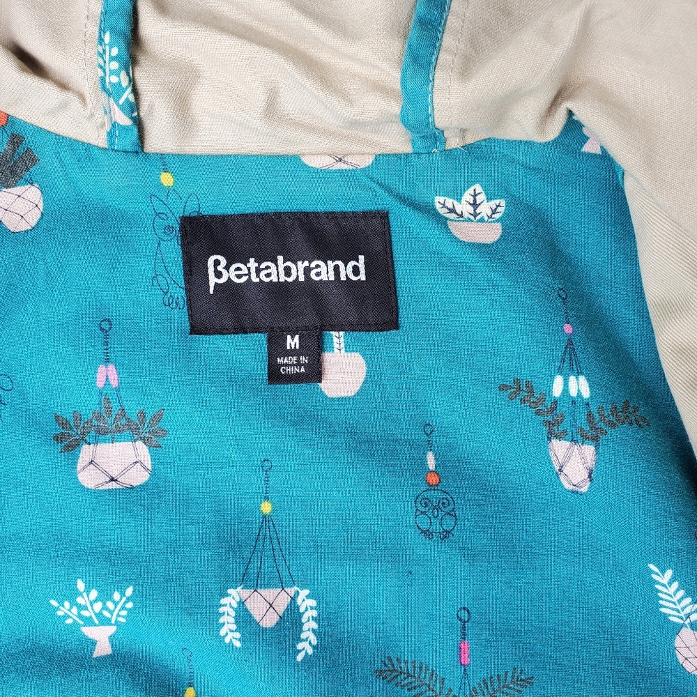 Betabrand Morning Mess Khaki Chino Twill - Picture 7 of 9